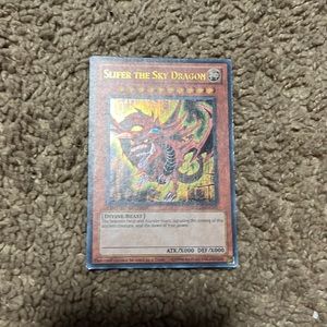 rare Slifer the sky dragon 1996 Limited edition card great condition